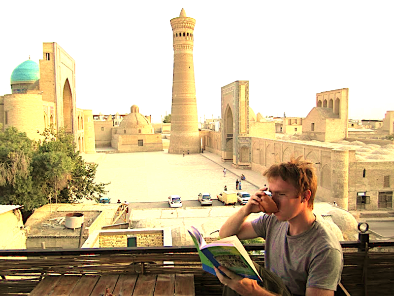 James in Bukhara Researcher Portrait